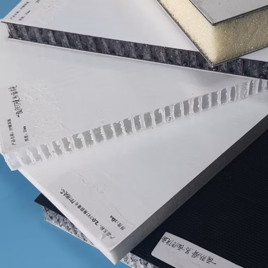 Panneau sandwich en nid d'abeille thermoplastique renforcé de fibre de verre continu Cfrt